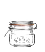 SQUARE CLIP TOP JAR 500ml