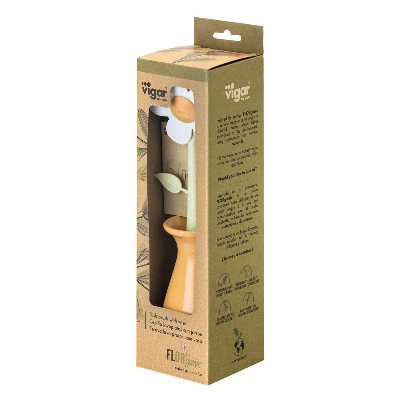 フローガニック ディッシュ ブラシ img3
